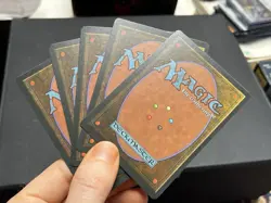 5x German Fbb Swamp • Unplayed / Mostly Clean • Basic Land • Mtg - Image 2