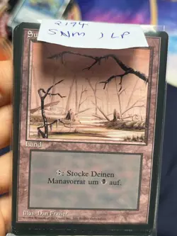 6x German Fbb Swamp • 5 NM / 1 LP • Basic Land • Mtg (2194) - Image 3