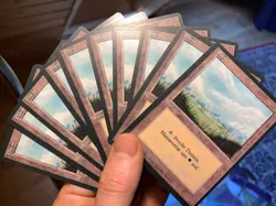 10x German Fbb • Plains • NM • Basic Land • Mtg - Image 1