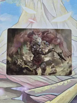 Magic MTG Final Fantasy Kimahri, Valiant Guardian 29/53 Art Series Full Art NM - Image 1