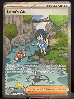Pokemon Lana's Aid SV06 Twilight Masquerade 219/167 Special Illustration Rare - Image 1