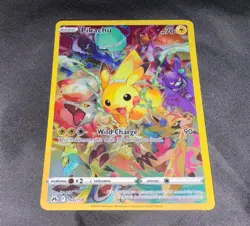 Pokemon TCG Pikachu Secret Rare Full Art Holo 160/159 Crown Zenith - Image 2