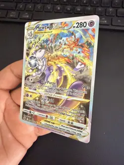 NM Mewtwo VSTAR GG44/GG70 Alt Art Pokemon Crown Zenith Galarian Gallery - Image 4