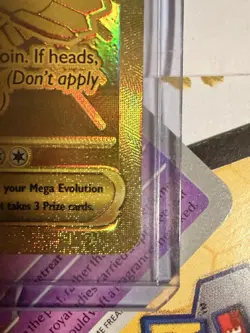 Mega Zygarde Ex 124/088 - Gold Hyper Rare - Pokemon Perfect Order - Image 4