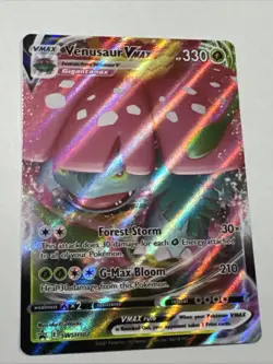 Venusaur VMAX SWSH102 - Sword & Shield Promo Card Holo Pokemon TCG Near Mint - Image 1