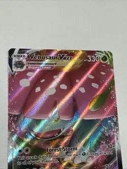 Venusaur VMAX SWSH102 - Sword & Shield Promo Card Holo Pokemon TCG Near Mint - Image 2