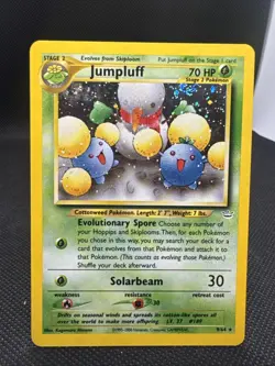 Jumpluff 09/64 Neo Revelation Holo Pokemon TCG LP+ - Image 1