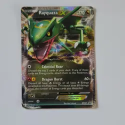 Pokemon Rayquaza EX BW47 Black & White Promo Holo Eske Yoshinob - Image 1