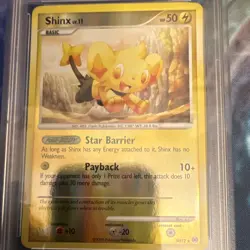 Pokemon Shinx SH12 Arceus Shiny Holo Rare Reverse Foil English PSA 7 2009 - Image 3