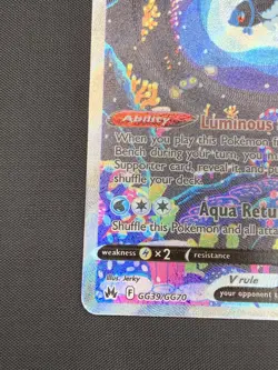 Lumineon V GG39/GG70 Crown Zenith Galarian Gallery Ultra Rare Full Art Pokemon - Image 4