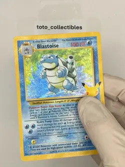 Blastoise Holo Celebrations: Classic Collection 2/102 NEAR MINT NM POKEMON - Image 4