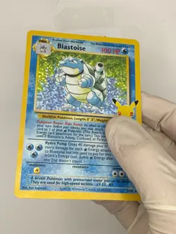 Blastoise Holo Celebrations: Classic Collection 2/102 NEAR MINT NM POKEMON - Image 5