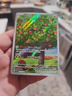 Pokemon Applin IR 185/167 Twilight Masquerade English NM - Image 1