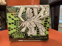 IN HANDS Pokemon TCG Perfect Order PC Pokemon Center Exclusive ETB - Image 1