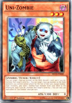 Uni-Zombie - SECE-EN040 - Common - Yugioh - Image 1