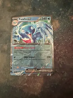 Palafin ex SVP126 Black Star Promo Double Rare Pokemon Card Mint - Image 3