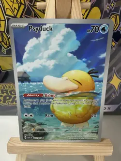 Pokemon TCG Psyduck Illustration Rare 226/217 Ascended Heroes English Mint - Image 1