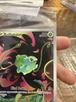 Bulbasaur 133/132 - Mega Evolution - Stamped Promo - Pokemon card - SEALED - Image 4
