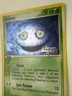 Grimer 56/109 Common Reverse Holo Stamped Team Rocket Returns Pokemon Card - Image 4