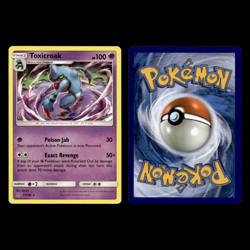 6x Toxicroak Lot Croagunk 57.0 Sun Moon Ultra Prism Pokemon Cards Collection Set - Image 3