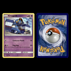 6x Toxicroak Lot Croagunk 57.0 Sun Moon Ultra Prism Pokemon Cards Collection Set - Image 5