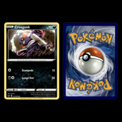 6x Toxicroak Lot Croagunk Pokemon Cards Collection Set Deck Building TCG - Image 4