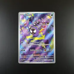 Gastly 177/162 Pokemon Temporal Forces Holo Full Art Card - Image 1
