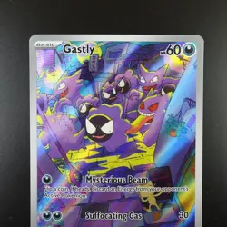 Gastly 177/162 Pokemon Temporal Forces Holo Full Art Card - Image 2