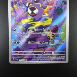 Gastly 177/162 Pokemon Temporal Forces Holo Full Art Card - Image 3