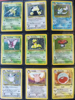 Complete Jungle Set 64/64 Pokemon Cards WOTC TCG 1999 Jolteon Flareon Vaporeon - Image 2