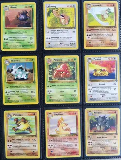 Complete Jungle Set 64/64 Pokemon Cards WOTC TCG 1999 Jolteon Flareon Vaporeon - Image 5