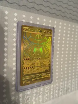 Pokemon Mega Zygarde EX Gold HYPER RARE FA Foil Card 124/088 Fresh From Pack! - Image 2