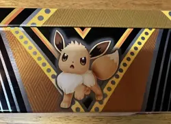 Pokemon TCG Trading Card Game Eevee V Powers Metal Tin Box Empty No Cards 2020 - Image 3