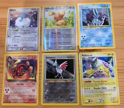Vintage Pokemon Card Lot Holo Rare – Suicune Raikou Dark Charmeleon Skarmory - Image 1