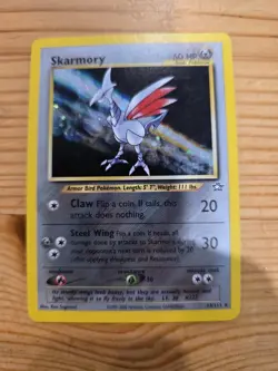 Vintage Pokemon Card Lot Holo Rare – Suicune Raikou Dark Charmeleon Skarmory - Image 4