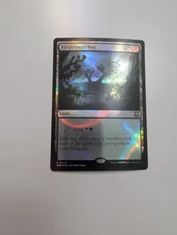 MTG - Viridescent Bog (Ripple Foil) - Commander: Modern Horizons 3 NM/M Cond - Image 1