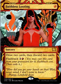 Faithless Looting R Strixhaven: Mystical Archives 38 LP - Image 1