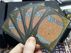 5x German Fbb Forest • Unplayed / Mostly Clean • Basic Land • Mtg - Image 2