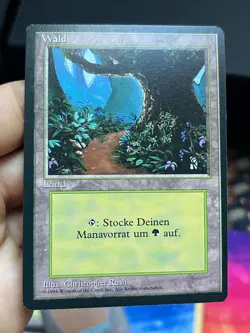 5x German Fbb Forest • Unplayed / Mostly Clean • Basic Land • Mtg - Image 3