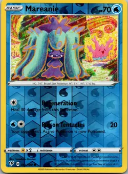 Mareanie 051/189 - SWSH03: Darkness Ablaze Pokemon TCG NM Reverse Holofoil - Image 1