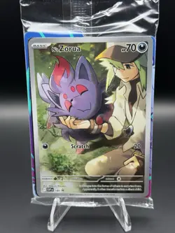 N's Zorua 189 SEALED Journey Together Promo Full Art Pokemon TCG - Image 1