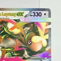 Mega Lopunny EX 84/94 Pokemon TCG Phantasmal Flames NM - Image 3