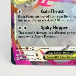 Mega Lopunny EX 84/94 Pokemon TCG Phantasmal Flames NM - Image 5