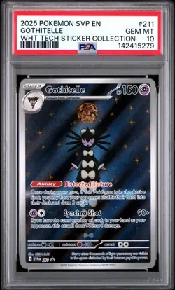 2025 POKEMON SVP EN-SV BLACK STAR PROMO #211 - GOTHITELLE 211 - PSA 10 - Image 1