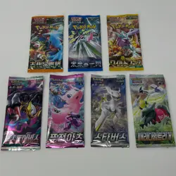 2 Packs - Japanese or Korean Pokemon Sealed Booster FREE IMMD. SHIPPING FROM US! - Image 1
