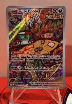 Brute Bonnet 207/182 IR Pokemon TCG SV04: Paradox Rift - Image 1