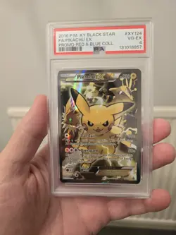 ⚡ Pikachu EX XY124 – PSA 4 - Black Star Promo 2016 - Pokemon TCG - Great front - Image 1