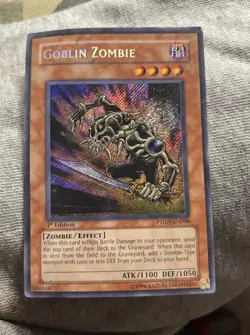 Konami Goblin Zombie PTDN-EN098 Phantom Darkness Secret Rare 1st Edition - Image 1