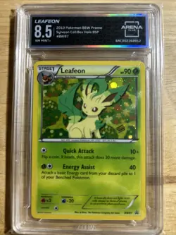 Leafeon BW87 Promo 2013 Arena Club 8.5 Pokemon Card - Image 1