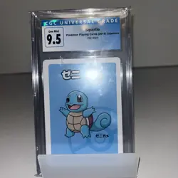 Old Maid Japanese Pokemon Center Red Back 2019 Promo Playing Card - Squirtle - Image 1